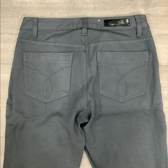 Women's Calvin Klein Jeans 4 S Small Jeggins Ponte Pants Gray Stretch NWOT - Picture 5 of 10